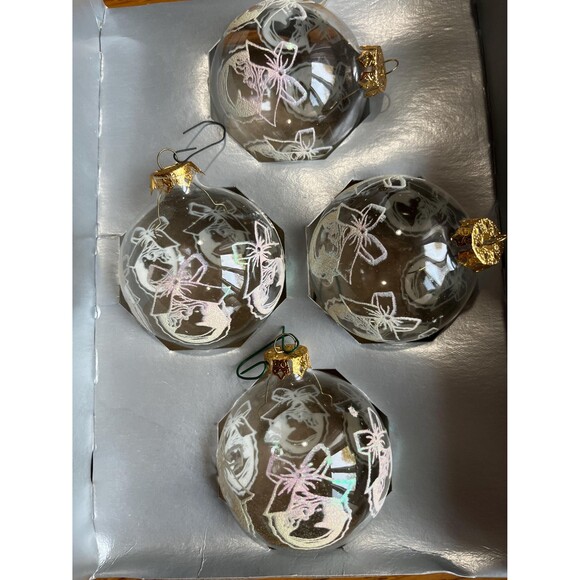 vintage Christmas ornaments by sears - 4 pc with free shipping - Picture 3 of 4